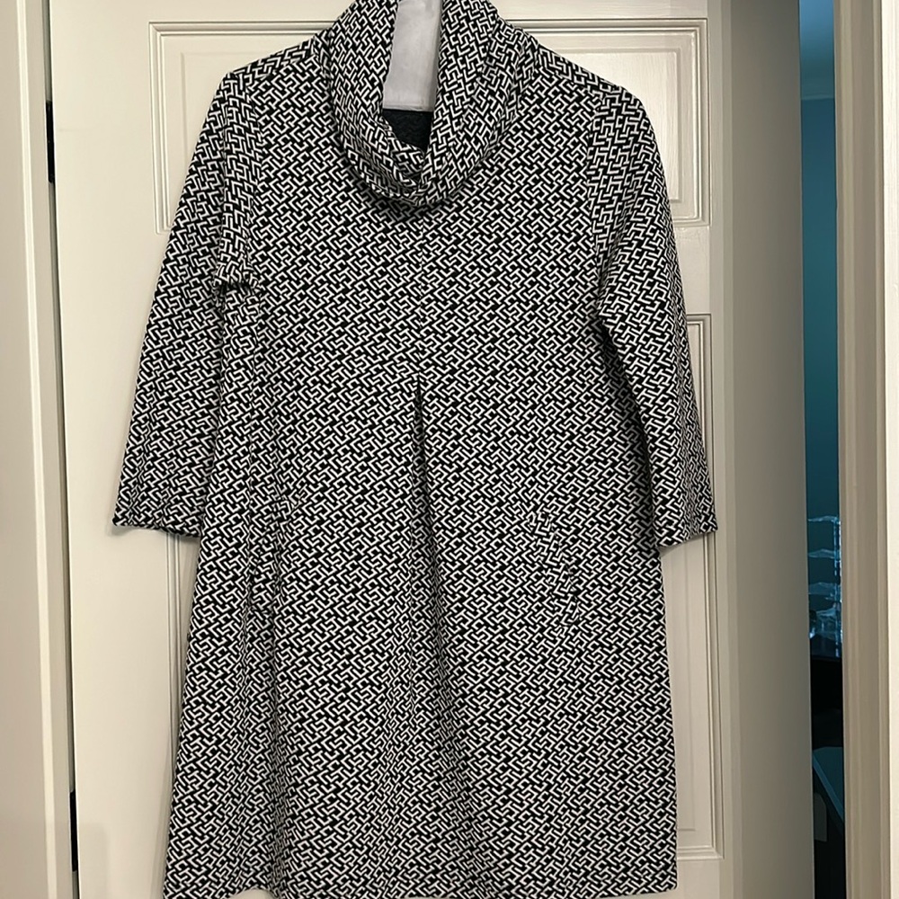 Tyler Boe cowl neck dress
